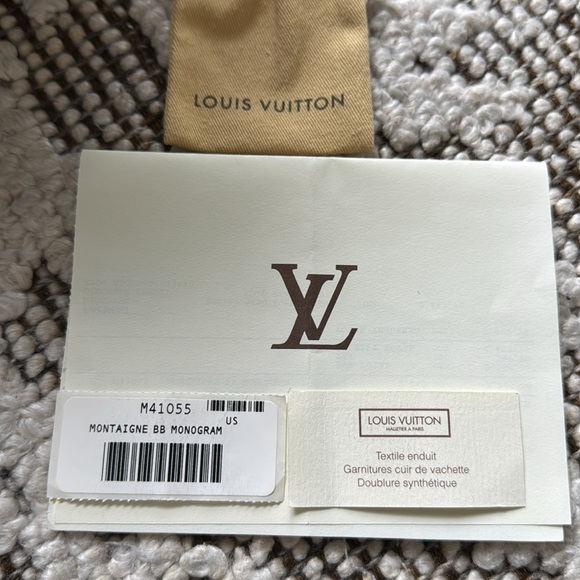 Louis Vuitton Montaigne BB Monogram Handbag - Picture 7 of 9